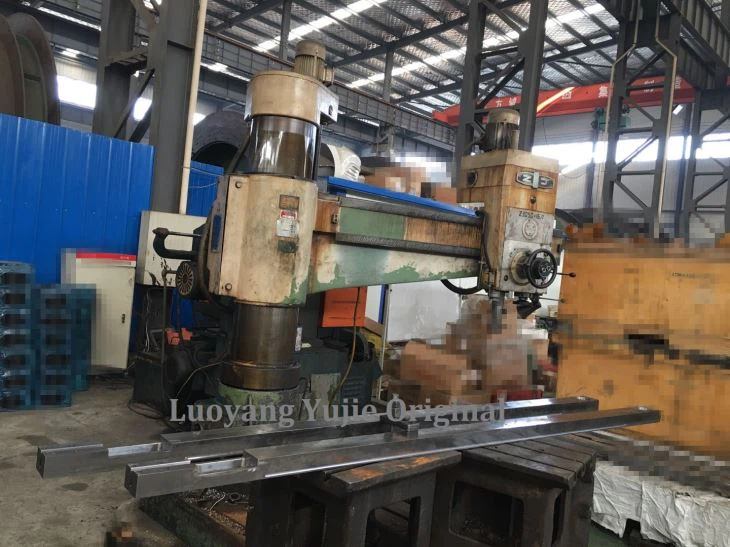 CNC Hore Drilling Works On Horizontal Beam