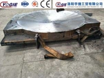 Trung Quốc CNC gia công một cách hoạt động Hyperboloid bóng cô lập hỗ trợ Top tấm quay bởi 5 m CNC Lathe